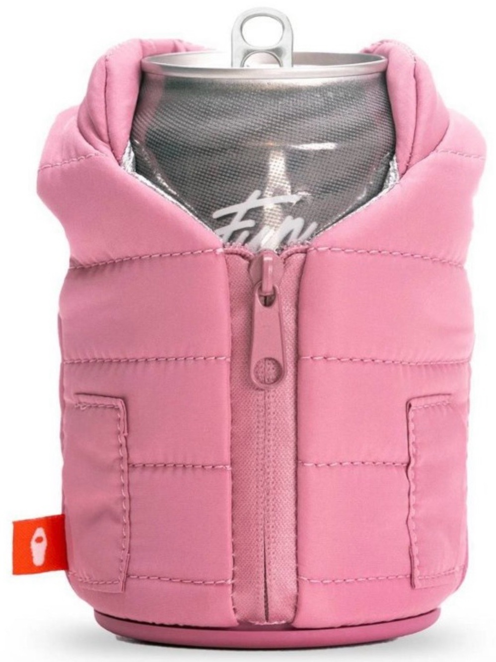 Puffin Drinkware Accessory - “THE PUFFY VEST” in “Dusty Rose”
